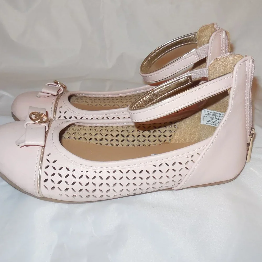 Michael Kors Flats Ankle Strap Size 2 (Litle Girls) - Picture 5 of 6